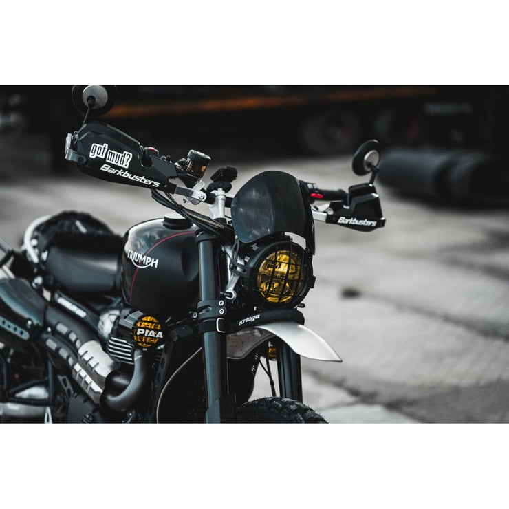 MOTONE MICROBLADE ALUMINIUM SCREEN GLOSS BLACK FINISH