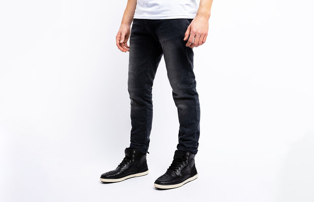 JOHN DOE TAYLOR STRAIGHT CUT MONOLAYER JEANS - AAA RATED - BLACK USED