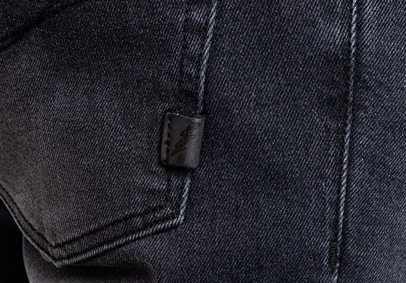 JOHN DOE TAYLOR STRAIGHT CUT MONOLAYER JEANS - AAA RATED - BLACK USED