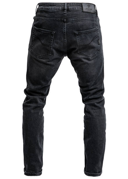 JOHN DOE PIONEER SLIM FIT MONOLAYER JEANS - AAA RATED - USED BLACK