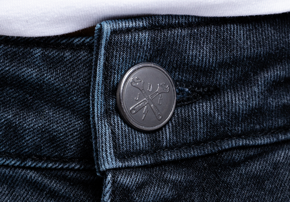 JOHN DOE PIONEER SLIM FIT MONOLAYER JEANS - AAA RATED - USED BLACK