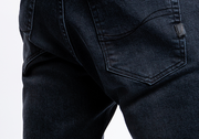 JOHN DOE PIONEER SLIM FIT MONOLAYER JEANS - AAA RATED - USED BLACK