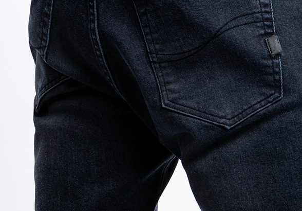 JOHN DOE PIONEER SLIM FIT MONOLAYER JEANS - AAA RATED - USED BLACK