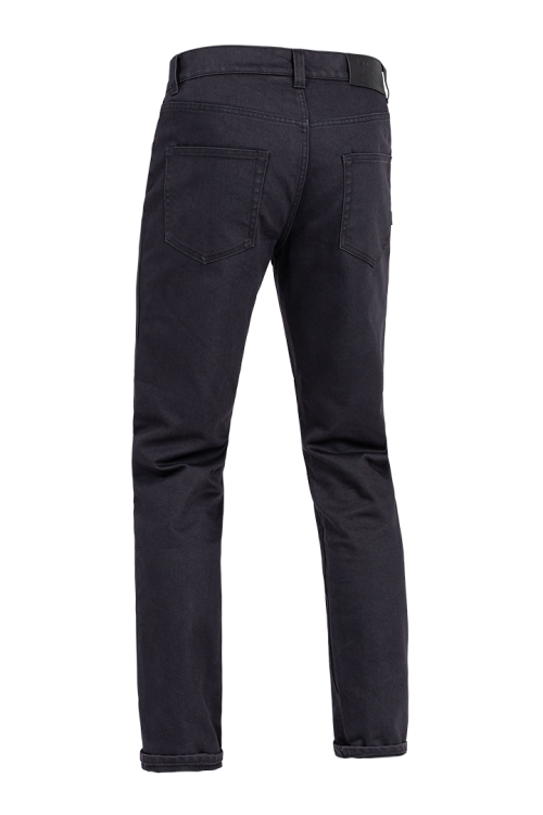 JOHN DOE CLASSIC TAPERED MONOLAYER JEANS - BLACK/BLACK