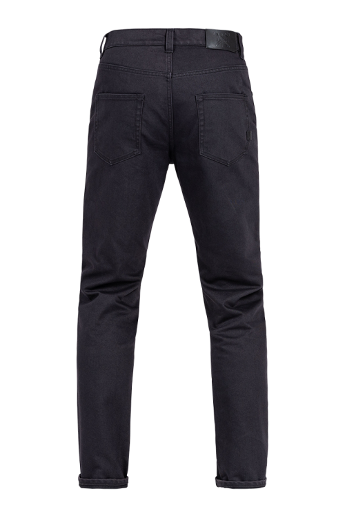 JOHN DOE CLASSIC TAPERED MONOLAYER JEANS - BLACK/BLACK