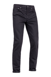JOHN DOE CLASSIC TAPERED MONOLAYER JEANS - BLACK/BLACK