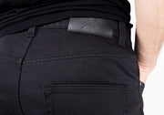 JOHN DOE CLASSIC TAPERED MONOLAYER JEANS - BLACK/BLACK