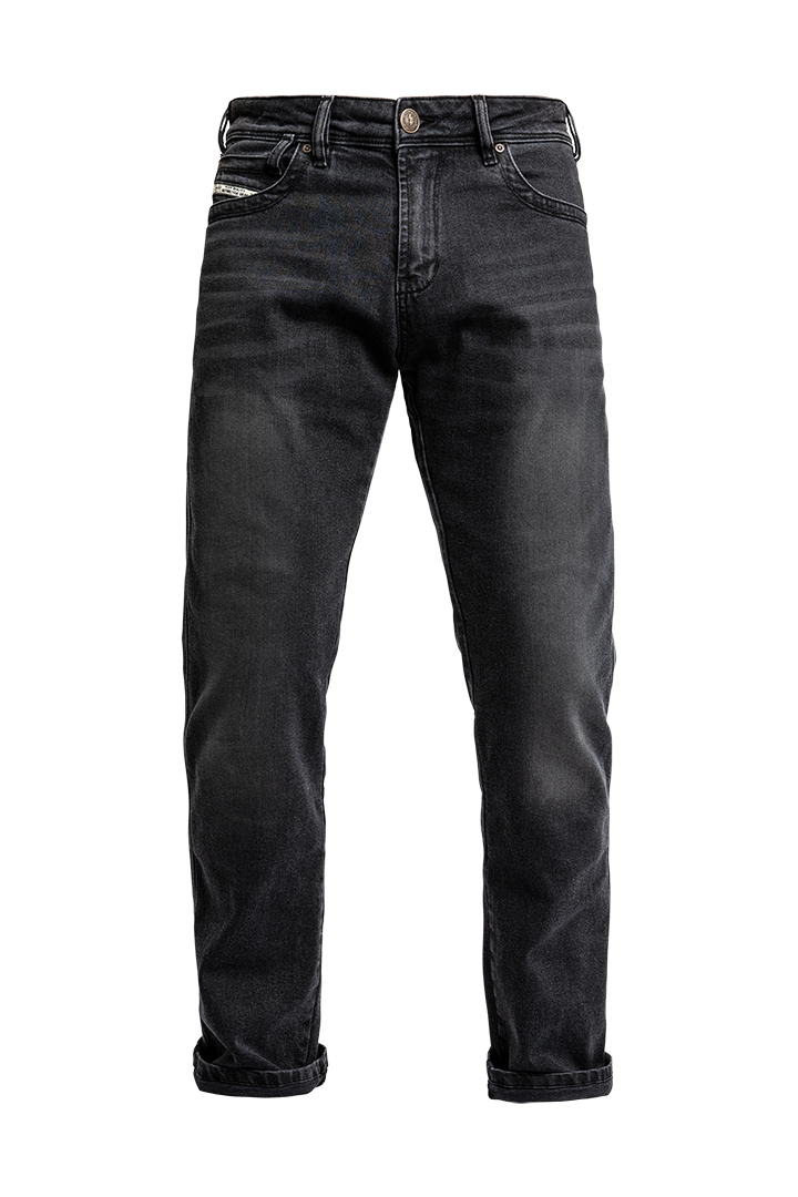 JOHN DOE TAYLOR STRAIGHT CUT MONOLAYER JEANS - AAA RATED - BLACK USED
