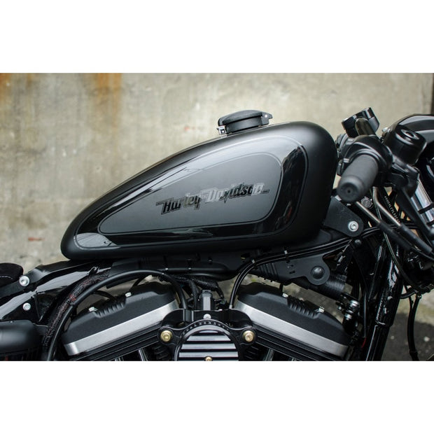 MOTONE MONZA CAP KIT FOR TRIUMPH & HD - BLACK