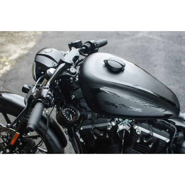 MOTONE MONZA CAP KIT FOR TRIUMPH & HD - BLACK