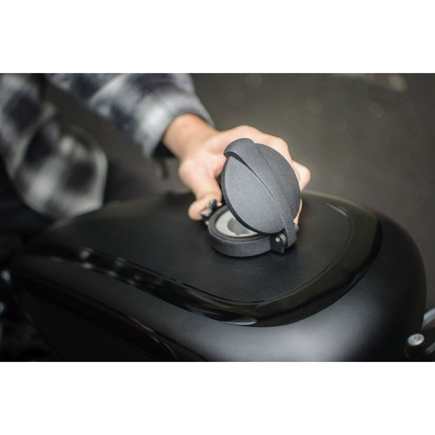 MOTONE MONZA CAP KIT FOR TRIUMPH & HD - BLACK