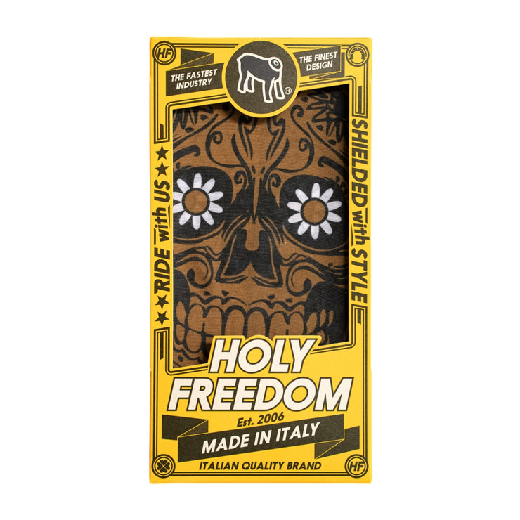 HOLY FREEDOM DRYKEEPER TUBE SCARF - GOLDEN SKULL