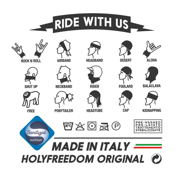 HOLY FREEDOM DRYKEEPER TUBE SCARF - GUADALUPE