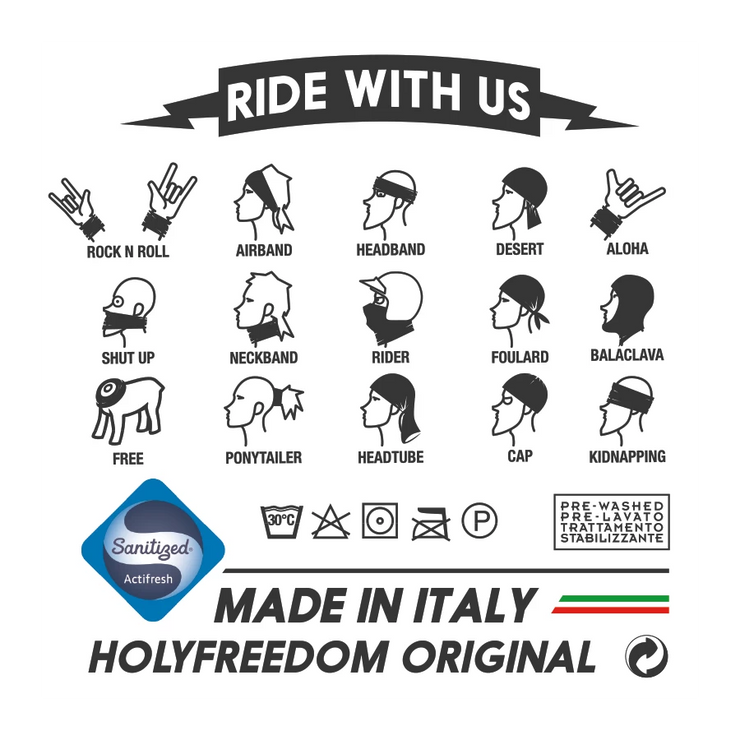 HOLY FREEDOM DRYKEEPER TUBE SCARF - GUADALUPE