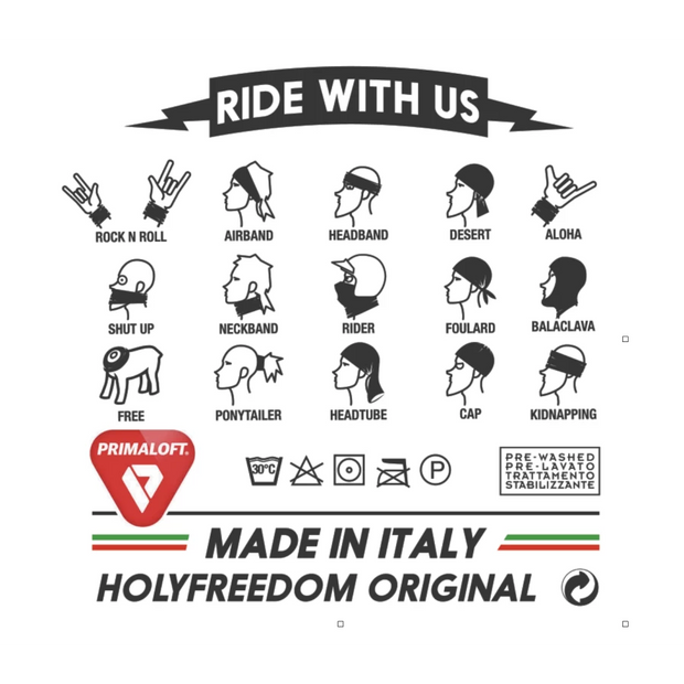HOLY FREEDOM PRIMALOFT TUBE SCARF - LOS MUERTOS