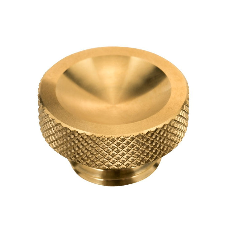 MOTONE PARABOLA ENGINE OIL FILLER CAP - DISHED - BRASS