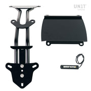 UNIT GARAGE PLATE HOLDER HIGH FOR TRIUMPH SCRAMBLER 1200 XE/XC