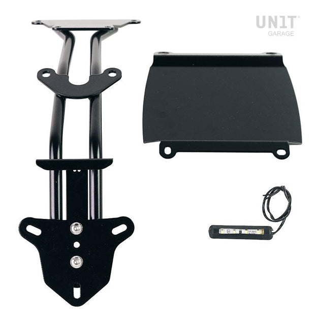 UNIT GARAGE PLATE HOLDER HIGH FOR TRIUMPH SCRAMBLER 1200 XE/XC