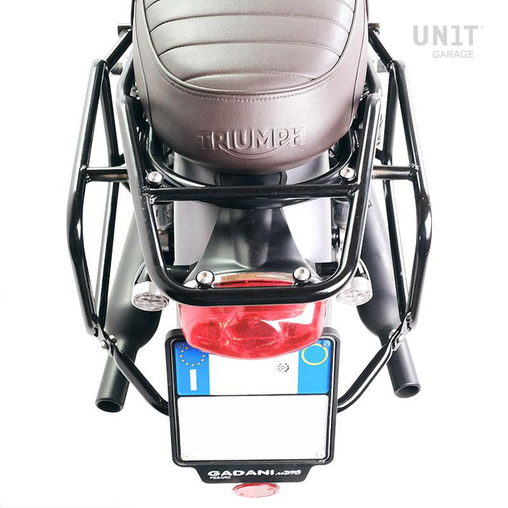 3135 PORTAPACCHI POSTERIORE + MANIGLIE PASSEGGERO UNIT GARAGE TRIUMPH STREET SCRAMBLER 900 2017-2024 3135 PORTAPACCHI POSTERIORE + MANIGLIE PASSEGGERO UNIT GARAGE TRIUMPH STREET SCRAMBLER 900 2017-2024