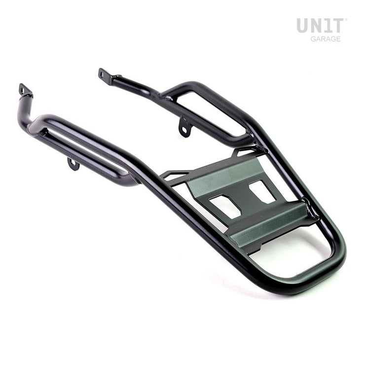 UNIT GARAGE  REAR LUGGAGE RACK WITH PASSENGER GRIP - TRIUMPH SCRAMBLER 1200