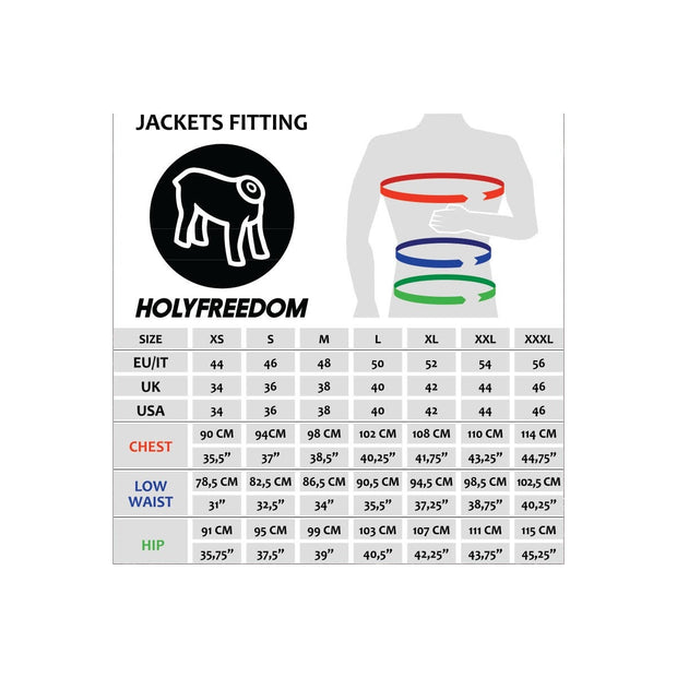 HOLY FREEDOM "PRISON" MOTORCYCLE JACKET