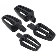 MOTONE RANGER FOOT PEGS - FULL RIDER SET & PASSENGER PEGS FOR LC TRIUMPHS - BLACK