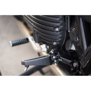 MOTONE RANGER FOOT PEGS - RIDER SET FOR LC TRIUMPHS - BLACK