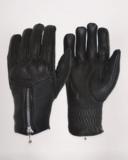 GOLDTOP SILK LINED RAPTOR GLOVES - BLACK