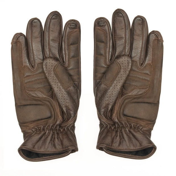 AGE OF GLORY ROVER GLOVES - WAXED BROWN