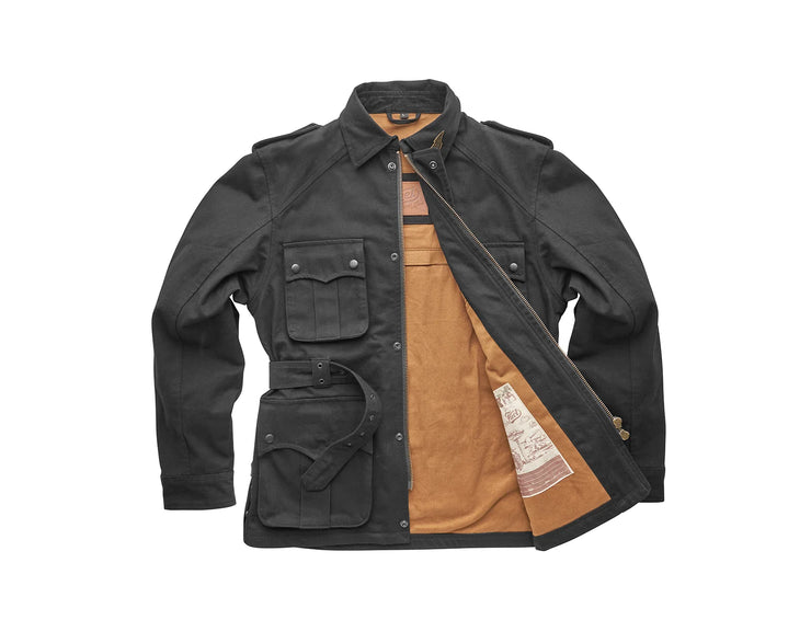 FUEL SAFARI JACKET - BLACK - SIZE L