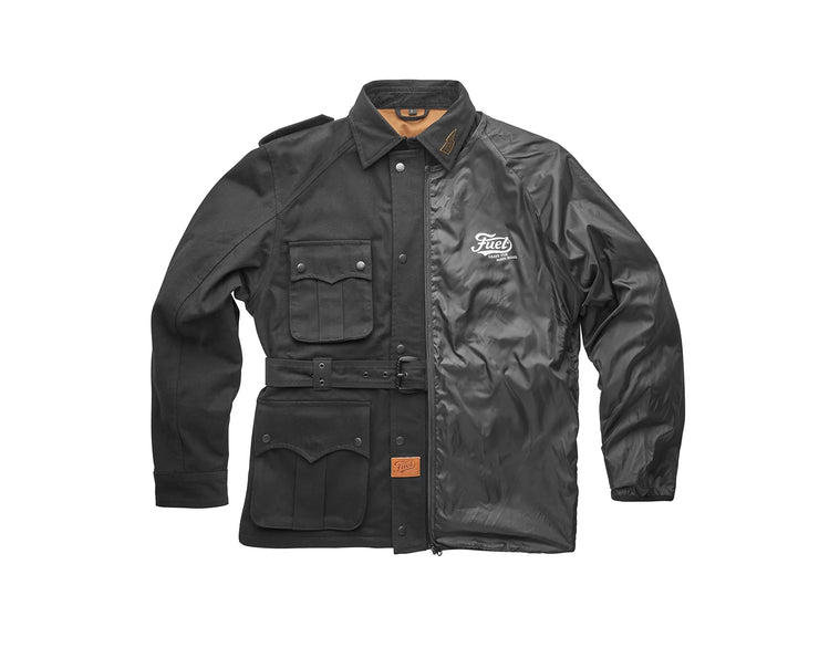 FUEL SAFARI JACKET - BLACK - SIZE L