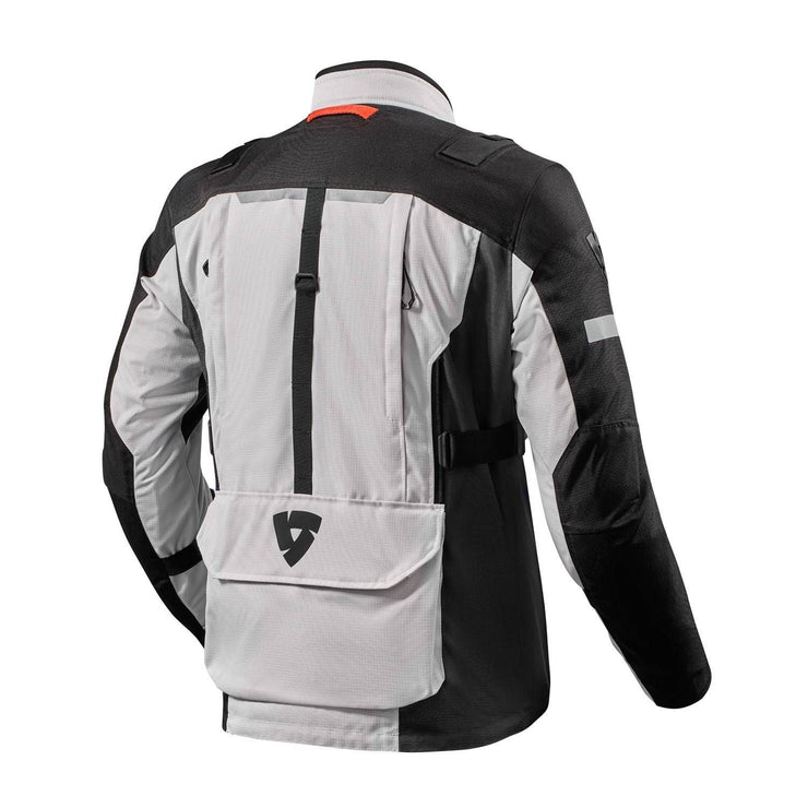 REV'IT! SAND 4 H20 JACKET - SILVER BLACK