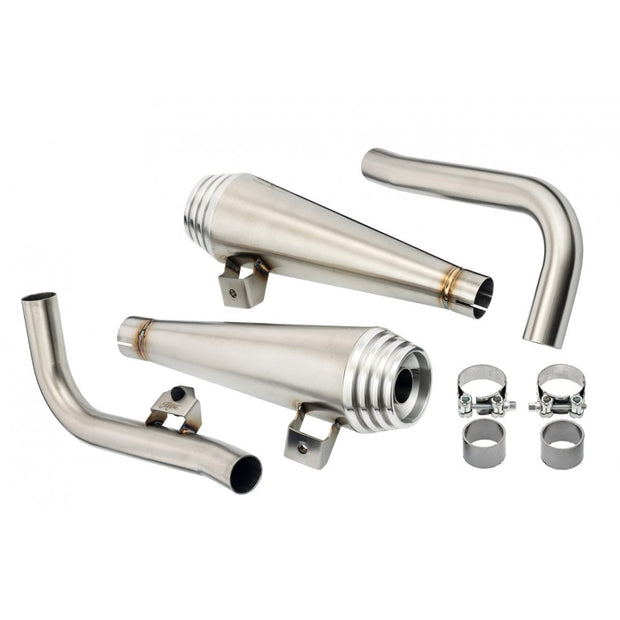 MOTONE SATURN V EXHAUST - BOBBER/SPEEDMASTER - BRUSHED