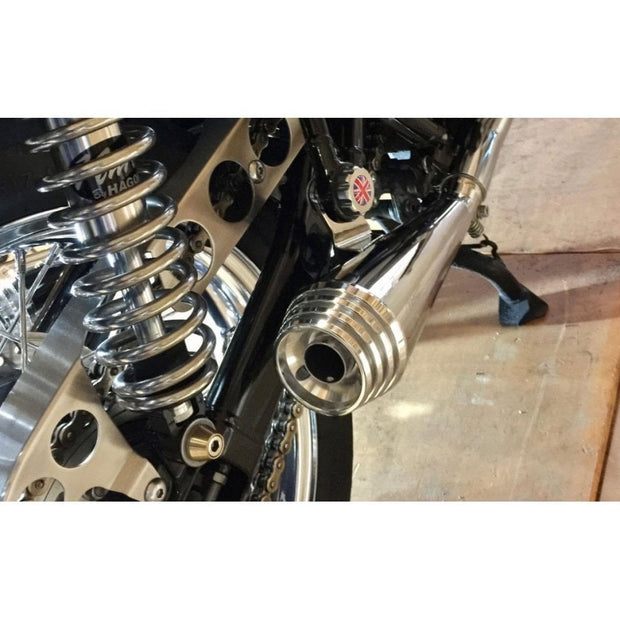 MOTONE SATURN V EXHAUST - T120/T100 - POLISHED