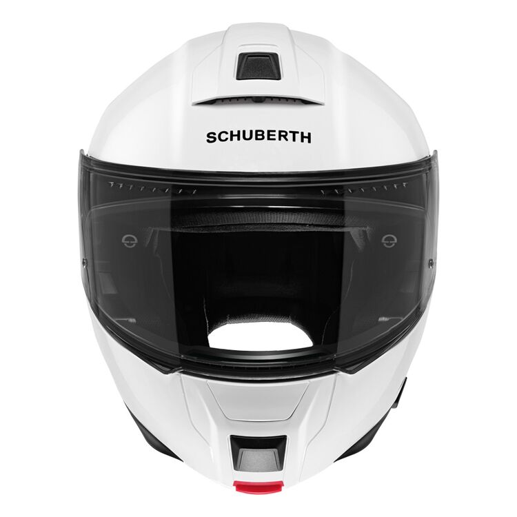 new schuberth o1 motorcycle jet helmet gloss white SCHUBERTH C5 MODULAR HELMET