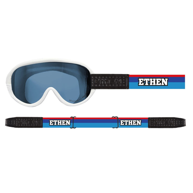 motorrad goggles ETHEN SCRAMBLER GOGGLE LIGHT BLUE LENS