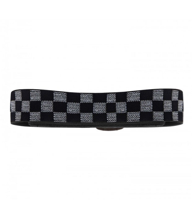 ETHEN BOBBER GOGGLE STRAP - CHECKER BLACK/GREY