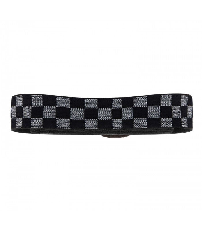 ETHEN BOBBER GOGGLE STRAP - CHECKER BLACK/GREY