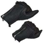 GOLDTOP SILK LINED RAPTOR GLOVES - BLACK
