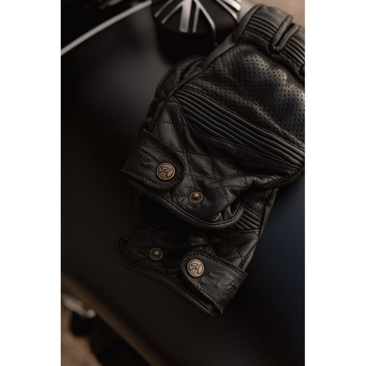 MOTONE SPECTRE MOTORCYCLE GLOVES - BLACK