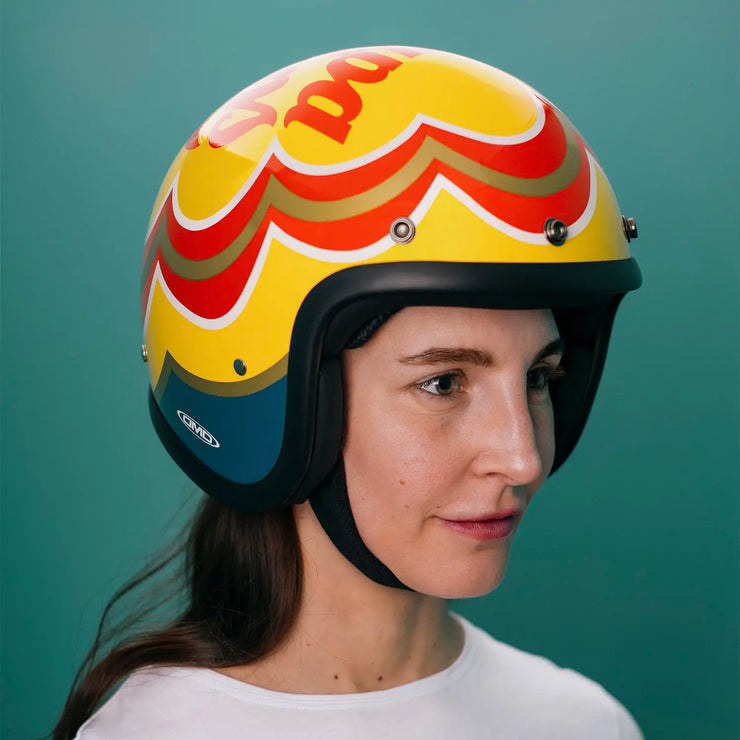 DMD RETRO JET HELMET ECE 22.06 - CANDY