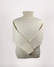 GOLDTOP 100% MERINO WOOL CLASSIC SUBMARINER SWEATER - ECRU