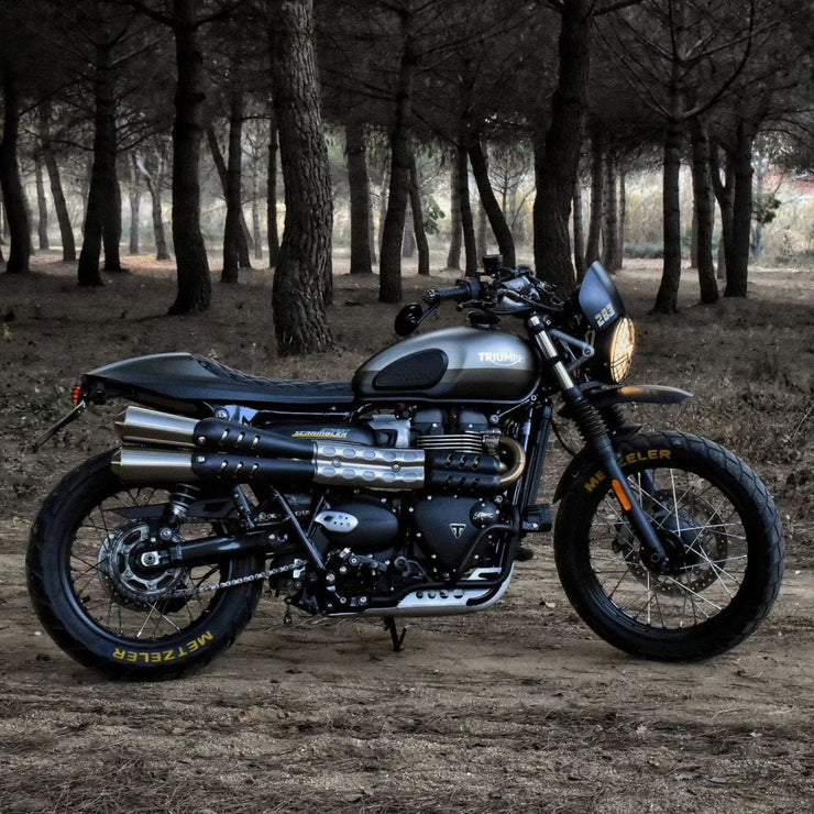 MOTONE TAIL TIDY KIT FOR LC TRIUMPH STREET TWIN/STREET SCRAMBLER/T100/T120 - "LECTER"