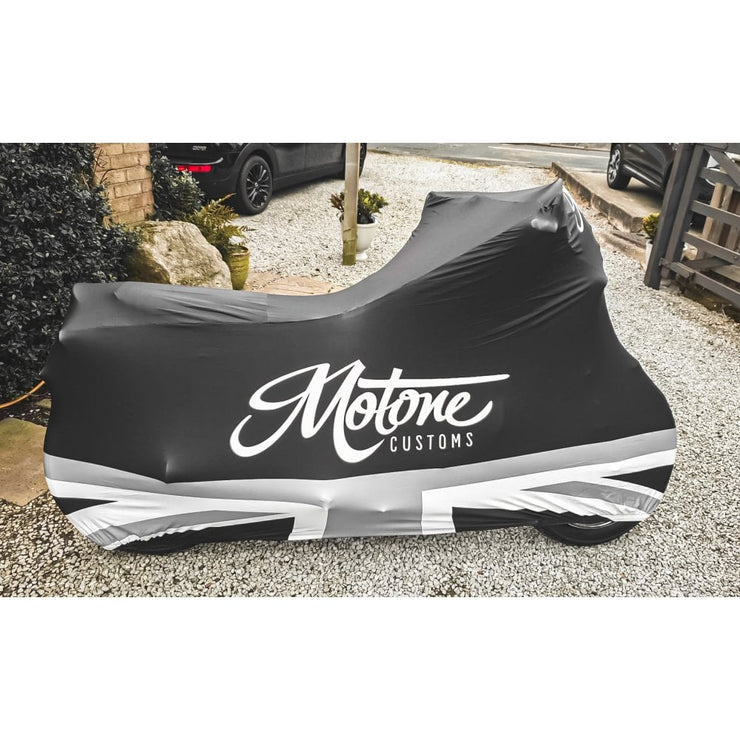 MOTONE TAILORED BIKE PROTECTOR/WORKSHOP COVER - BONNEVILLE/T120/T100/STREET TWIN/ENFIELD