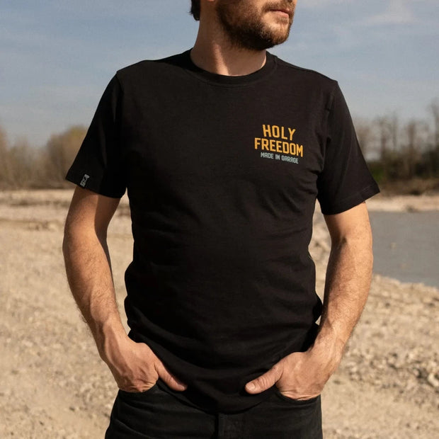 HOLY FREEDOM TIGERTEE T-SHIRT - BLACK