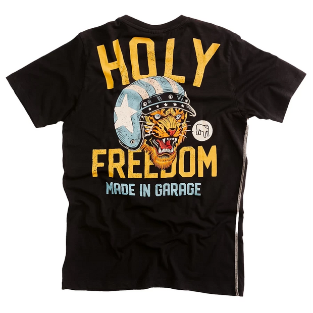 HOLY FREEDOM TIGERTEE T-SHIRT - BLACK