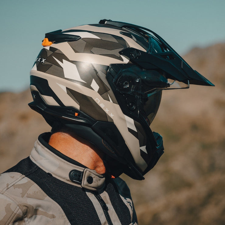 NEXX X.WED3 ADV HELMET - TRAILMANIA - MT LIGHT SAND