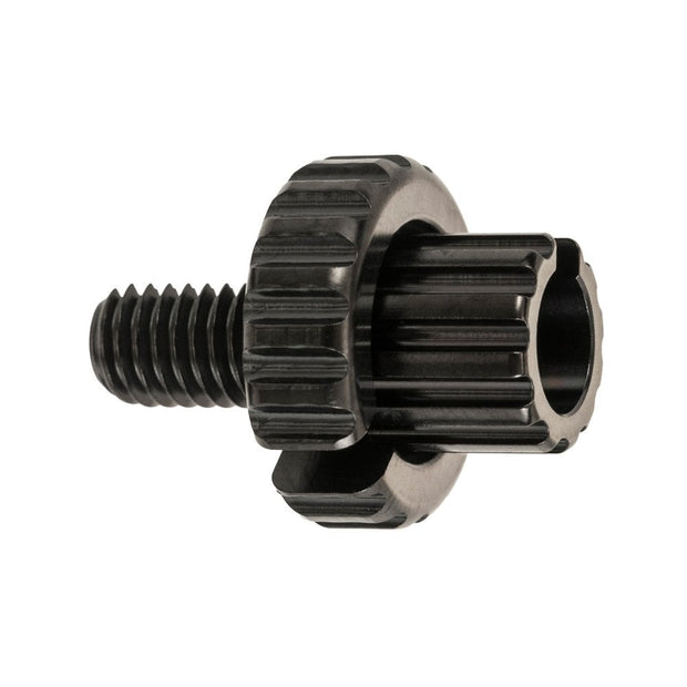 MOTONE TWISTER TITANIUM CLUTCH CABLE ADJUSTER - BLACK - M8x1.25x18