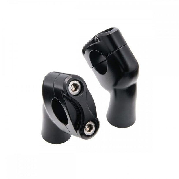MOTONE UP-AND-OVER RISER KIT FOR 28.6 MM FAT BARS - BLACK