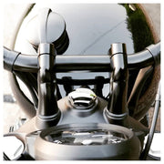 MOTONE UP-AND-OVER RISER KIT FOR ONE INCH BARS - CLEAR ANODISED